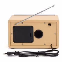 Denver TR-63LW Radio portable Personnel Analogique Bambou, Argent - Vue supplémentaire 8