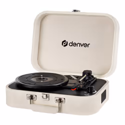 Denver VPL-130 Tourne-disque à entraînement direct Beige Automatique - Vue supplémentaire 5