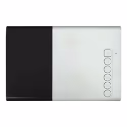 Denver PR-800B BLACK vidéo-projecteur Projecteur à focale courte 15 ANSI lumens LED 320x240 Noir, Blanc