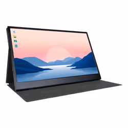 Denver PMO-15602 téléviseur et moniteur portables Moniteur portable Noir 39,6 cm (15.6") LCD 1920 x 1080 pixels