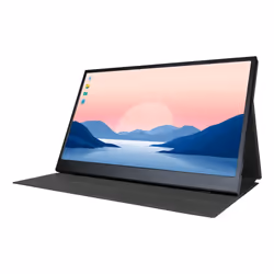 Denver PMO-15602 téléviseur et moniteur portables Moniteur portable Noir 39,6 cm (15.6") LCD 1920 x 1080 pixels