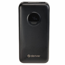 Denver PQC-20065 banque d'alimentation électrique 20000 mAh Noir