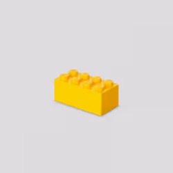 Room Copenhagen 4012, Boîte de rangement alimentaire, Enfant, Jaune, Polypropylène (PP), Monochromatique, Rectangulaire