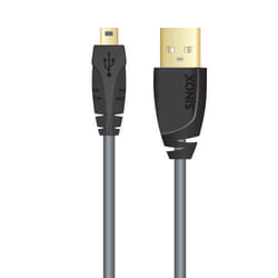 Sinox 2.0m USB A - Mini USB 2.0 B M/M câble USB 2 m Mini-USB B Noir