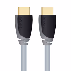 Sinox HDMI, 1.0m, 1 m, HDMI Type A (Standard), HDMI Type A (Standard), Compatibilité 3D, Gris