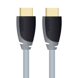Sinox HDMI, 1.0m câble HDMI 1 m HDMI Type A (Standard) Gris