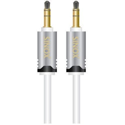 Sinox 3.5mm M-M 1.5m câble audio 1,5 m 3,5mm Blanc