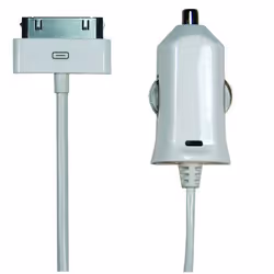 Sinox SXI781MFI, Auto, Allume-cigare, 5 V, 1 m, Blanc