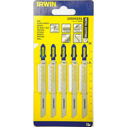 Lames pour scie sauteuse Irwin 10504231; 100 mm; 5 unités
