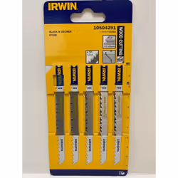 Lames pour scie sauteuse Irwin 10504291; 5 unités