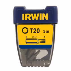 Peu de tournevis Irwin 10504353; T20; 25 mm; 10 unités