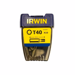 Peu de tournevis Irwin 10504357; T40; 25 mm; 10 unités