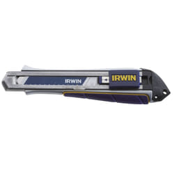 IRWIN 10507106 couteau à lame rétractable Aluminium, Bleu Couteau à lame universelle