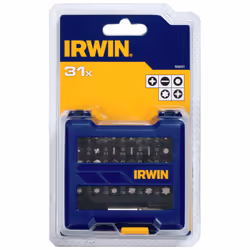 Jeu d'accessoires de tournevis Irwin 1868251; 31 unités