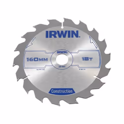 Lame de scie Irwin; 160x2,5x20,0 mm; Z18