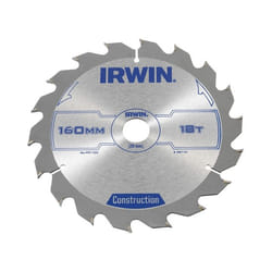 Lame de scie Irwin; 160x2,5x20,0 mm; Z18