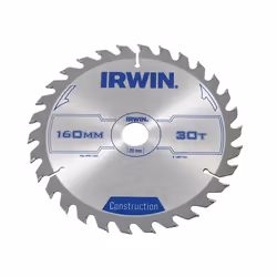 Lame de scie Irwin; 160x2,5x20,0 mm; Z30
