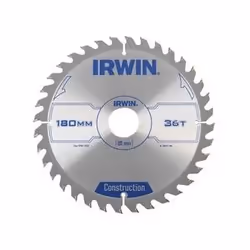 Lame de scie Irwin; 180x2,5x30,0 mm; Z36