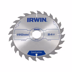 Lame de scie Irwin; 190x2,5x30,0 mm; Z24