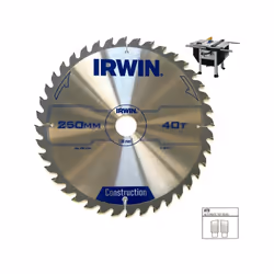 Lame de scie Irwin; 400x3,8x30,0 mm; Z40