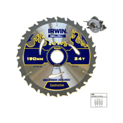 Lame de scie Irwin; 165x2,4x30,0 mm; Z24