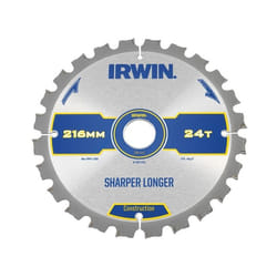 Lame de scie Irwin; 216x2x30,0 mm; Z24