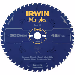 Irwin IRW1897479 300 x 30 mm 48 Dents Marples Irwin Lame de scie circulaire dents Grind ATB