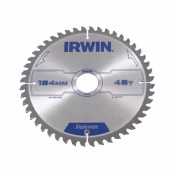 Lame de scie pour aluminium Irwin; 184x2,5x30,0 mm; Z48
