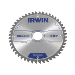 Lame de scie pour aluminium Irwin; 184x2,5x30,0 mm; Z48