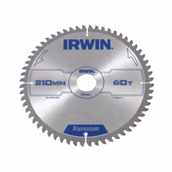 Lame de scie pour aluminium Irwin; 210x2,5x30,0 mm; Z60; -6° - Vue supplémentaire 2