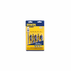 Le Irwin Blue Groove Lot de 6 embouts pour perceuse idéale pour le perçage du bois et 6 offre x penetra Perçage rapide