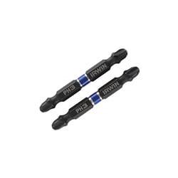 1923378 60 mm PH3 impact embouts de tournevis à double extrémité (lot de 2) - Irwin