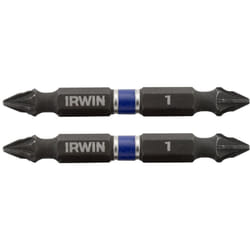 Paquet de 2 embouts de vissage PH1 impact 60 mm tools 1923405 - Irwin