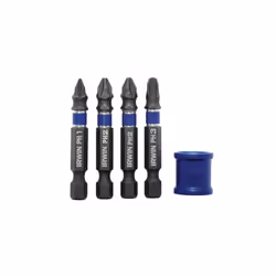 Jeu d'accessoires de tournevis Irwin; PZ; PH; 5 unités