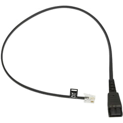Jabra 8800-00-25 câble de téléphone 0,5 m Noir