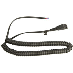 Jabra 8800-01-00 câble de téléphone 2 m Transparent, Noir
