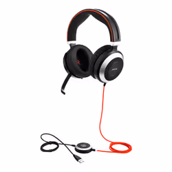 Jabra Evolve 80 UC Stereo Noir - Vue supplémentaire 4