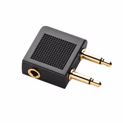 Jabra 14101-43, 2x 3.5 mm, 3,5 mm, Noir