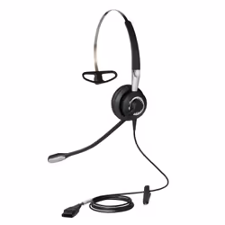 Jabra Biz 2400 II QD Mono UNC 3 in 1 Minerve, Arceau Noir, Argent