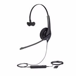 Jabra Biz 1500 Mono USB, Avec fil, Bureau/Centre d'appels, 20 - 6800 Hz, 48 g, Casque, Noir
