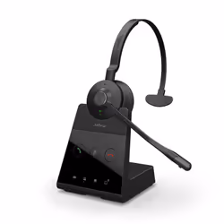 Jabra Engage 65 Mono, Sans fil, Bureau/Centre d'appels, 40 - 16000 Hz, 57 g, Casque, Noir