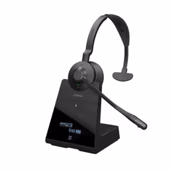 Jabra Engage 75 Mono, Sans fil, Bureau/Centre d'appels, 40 - 16000 Hz, 64 g, Casque, Noir