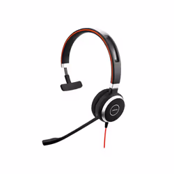 Jabra Evolve 40 UC Mono USB-C, Avec fil, Bureau/Centre d'appels, 20 - 20000 Hz, 142,5 g, Casque, Noir