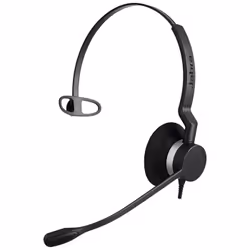 Jabra Biz 2300, Avec fil, Bureau/Centre d'appels, 150 - 4500 Hz, 49 g, Casque, Noir