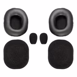 BlueParrott 204267, Couvre oreillettes jetables, Noir