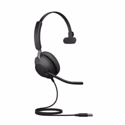Jabra Evolve2 40, UC Mono Noir