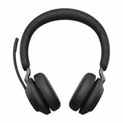Jabra Evolve2 65, MS Stereo, Sans fil, Bureau/Centre d'appels, 20 - 20000 Hz, 176,4 g, Casque, Noir