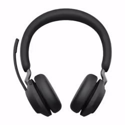 Jabra Evolve2 65, UC Stereo, Sans fil, Bureau/Centre d'appels, 20 - 20000 Hz, 176,4 g, Casque, Noir