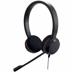 Jabra Evolve 20 USB-C UC Stereo, Avec fil, Bureau/Centre d'appels, 150 - 7000 Hz, 171 g, Casque, Noir