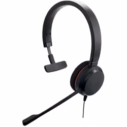 Jabra Evolve 20 USB-C UC Mono, Avec fil, Bureau/Centre d'appels, 150 - 7000 Hz, 142 g, Casque, Noir